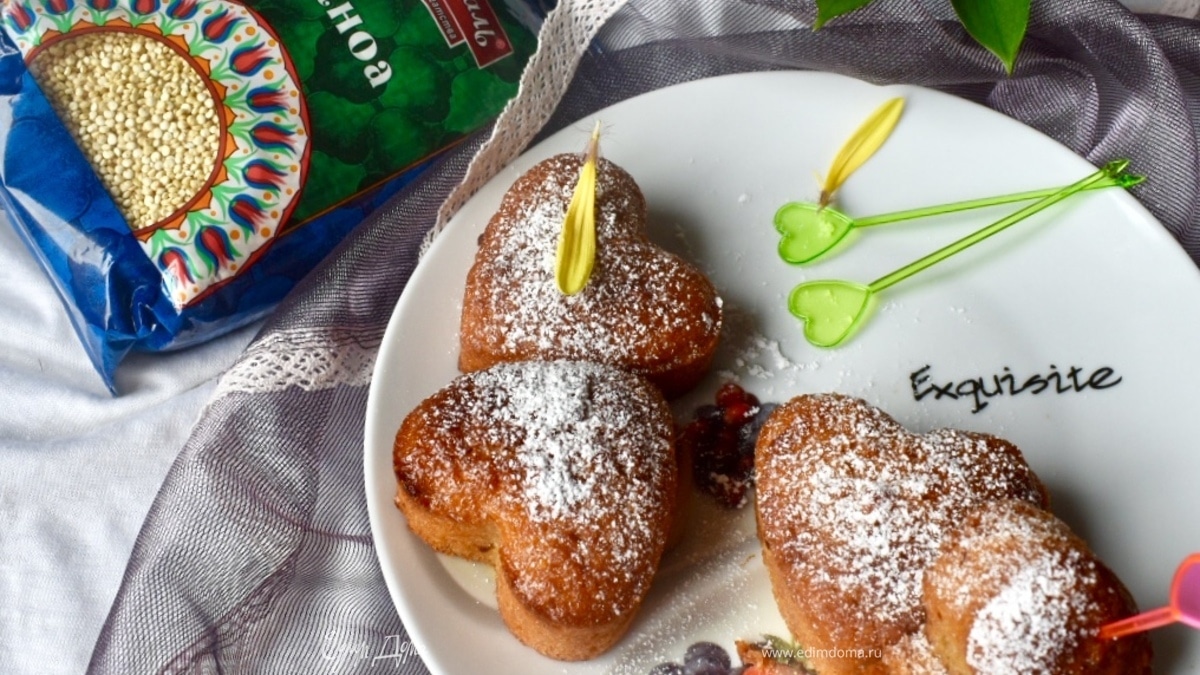 Маффины с киноа