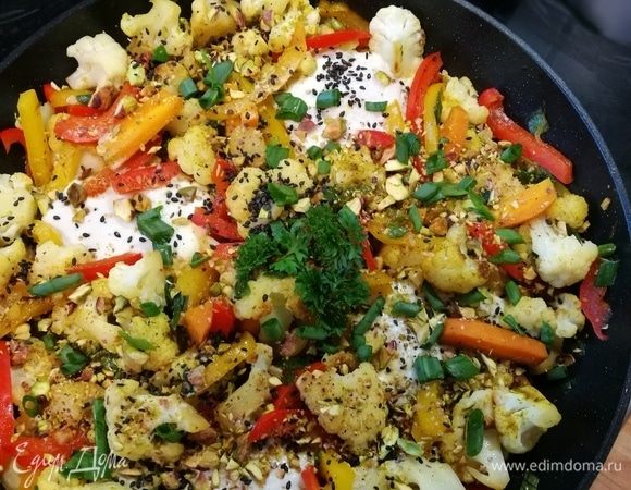 Цветная капуста с яйцами Цветная капуста с яйцами