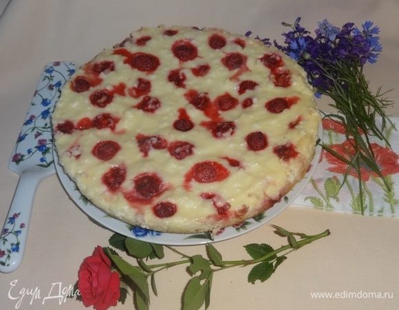 Запеканка «Клубничка»