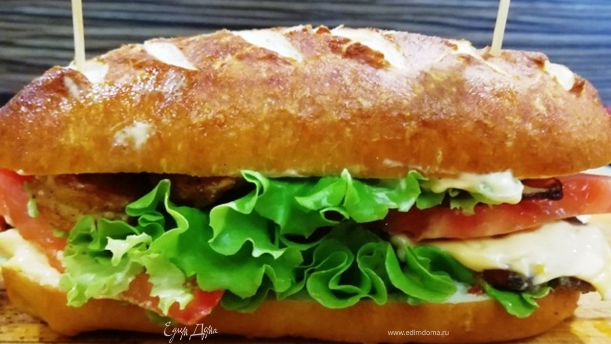 Заварные булочки для сэндвичей