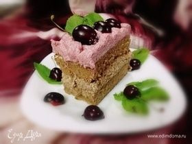 Простой бисквитный торт «Фантазия»
