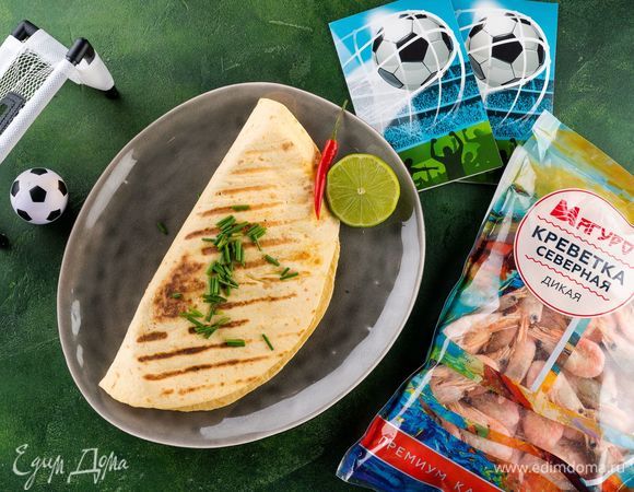 Такос с креветками