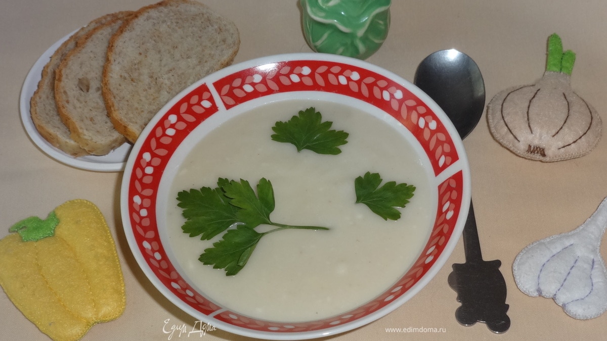 Крем-суп из цветной капусты