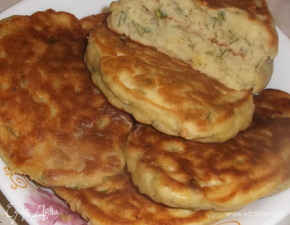 Ленивые пирожки с цветной капустой Ленивые пирожки с цветной капустой