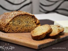 Бездрожжевой хлеб без замеса