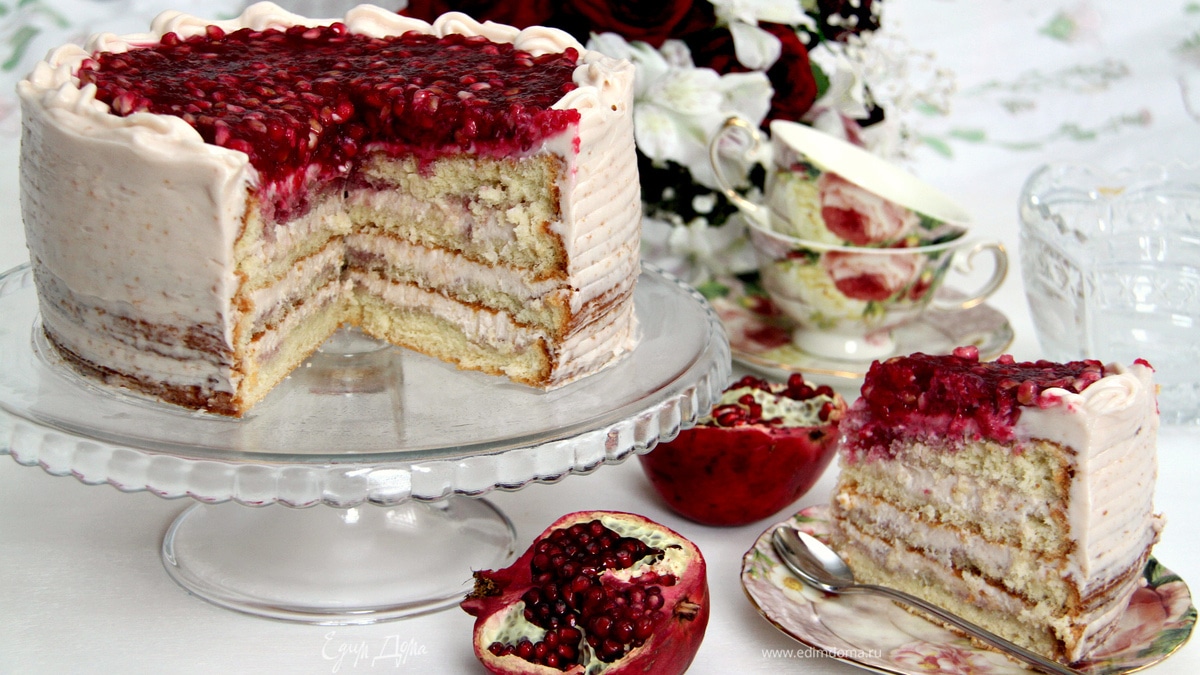 Гранатовый торт