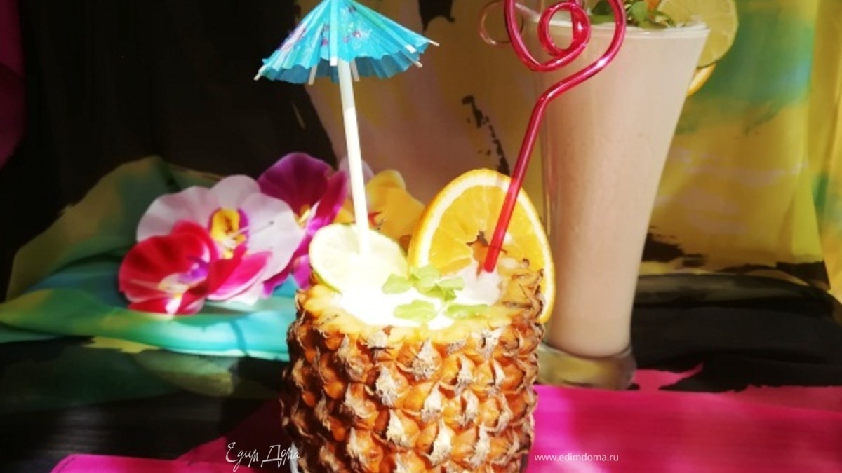 Безалкогольный коктейль «Пина колада»
