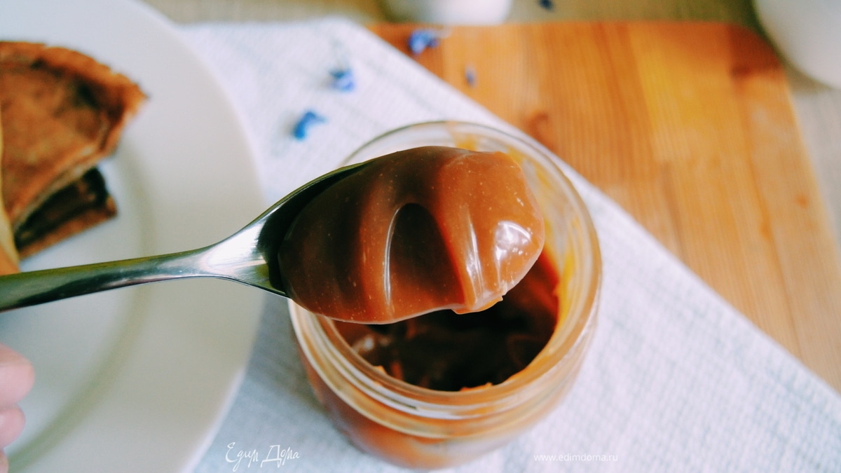 Соленая карамель (сухой способ)