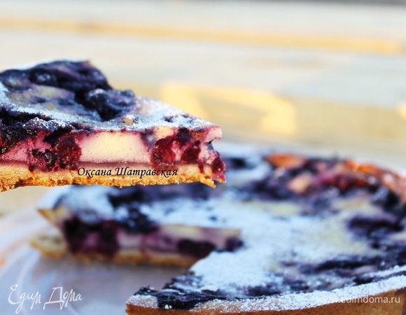 Тарт с черникой Тарт с черникой