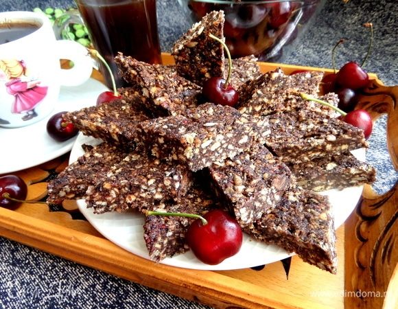 Фадж с малиновым вареньем