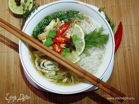 Холодный азиатский суп