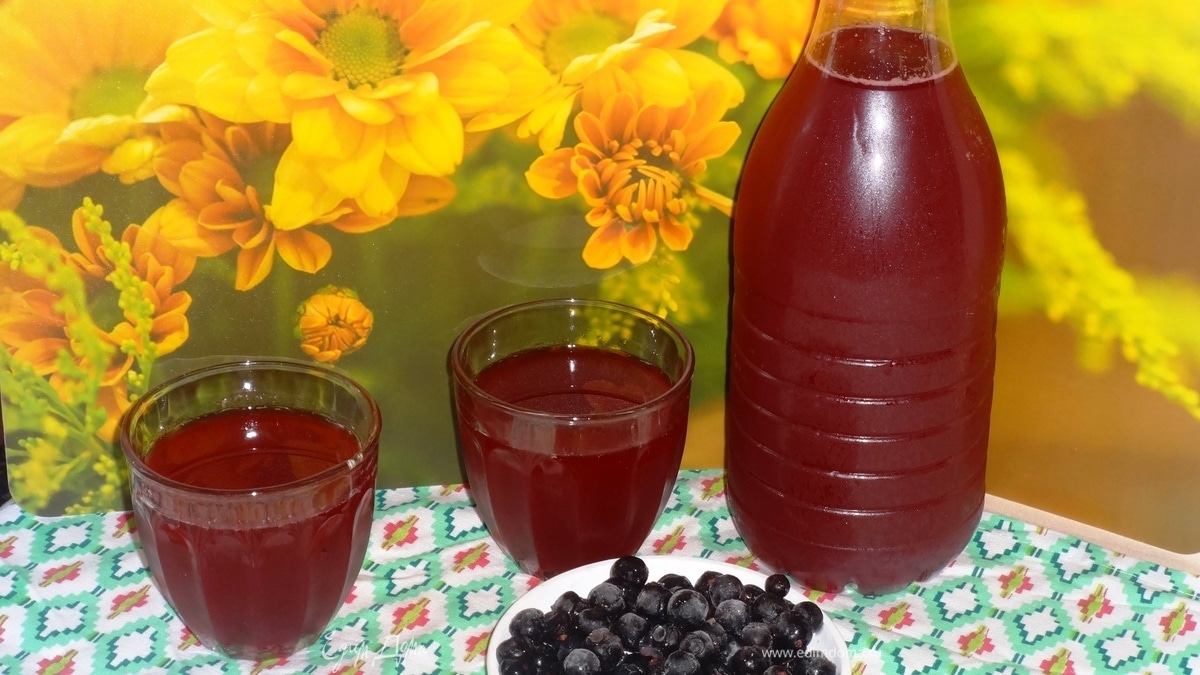 Квас из аронии