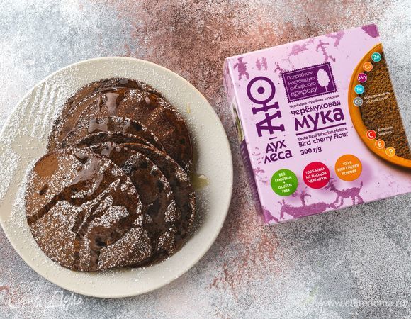 Черемуховые оладьи