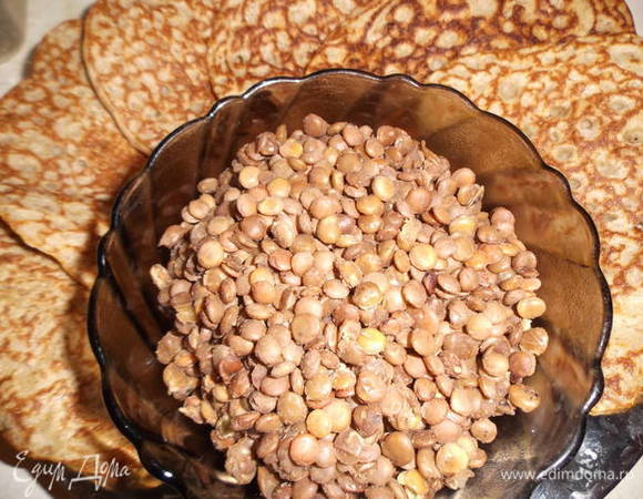 Оладушки из чечевицы с луком Оладушки из чечевицы с луком