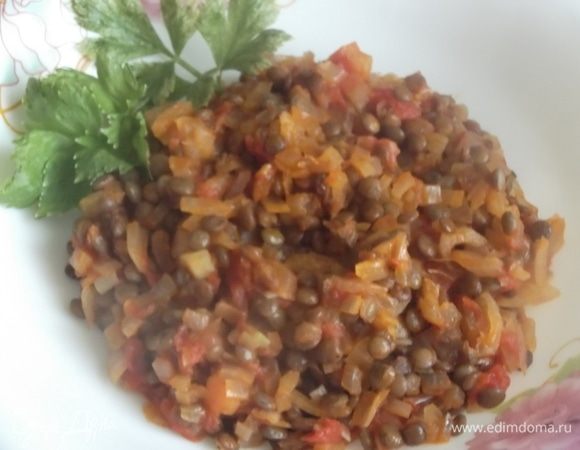 Чечевица с томатом Чечевица с томатом
