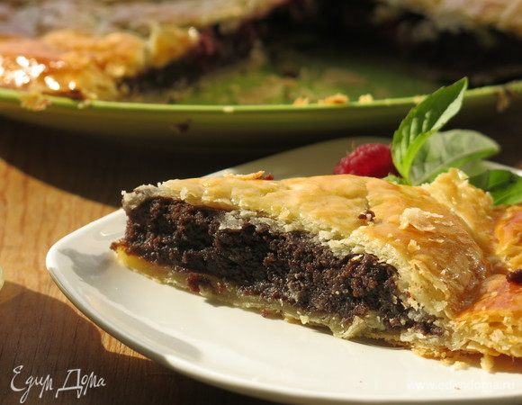 Королевская галета из обратного слоеного теста