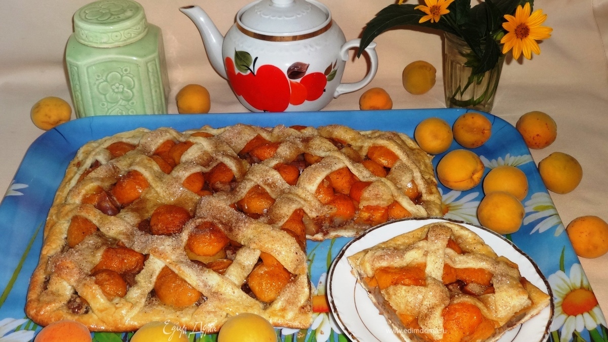 Пирог «Корзина с фруктами»