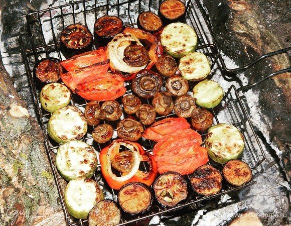 Овощи на гриле Овощи на гриле