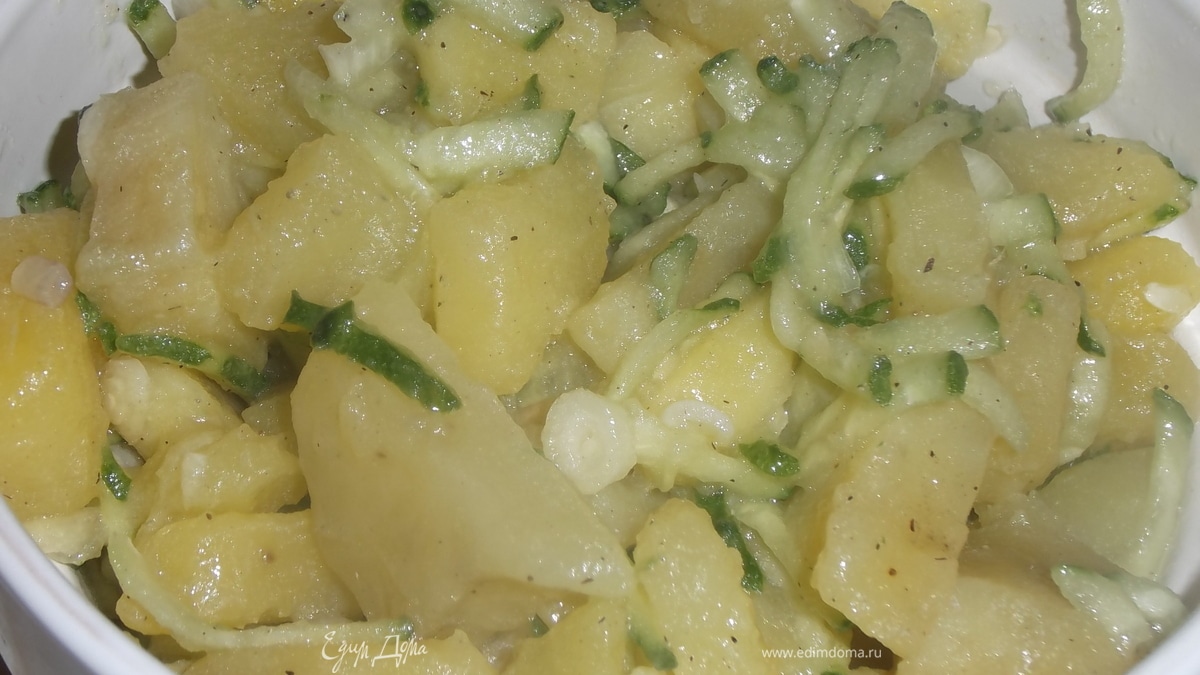 Немецкий картофельный салат