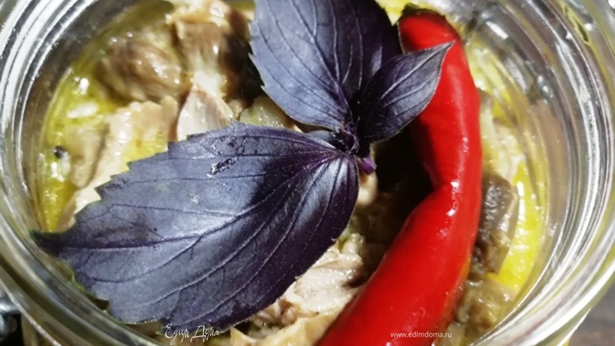 Конфи из куриных желудочков