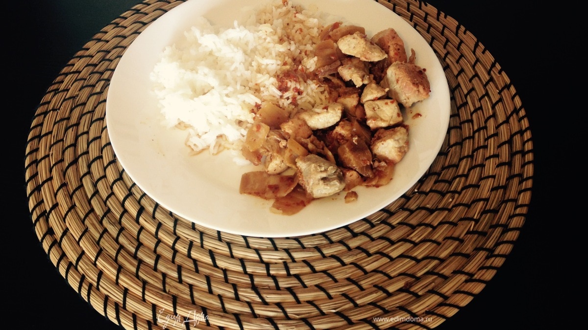 Свинина с кимчи по-корейски