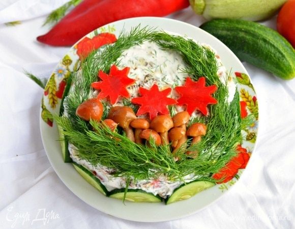 Кабачковый торт «Ассорти»