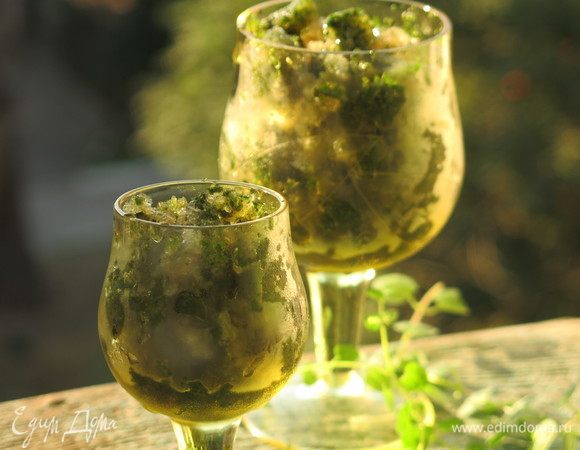 Мятный сорбет Мятный сорбет