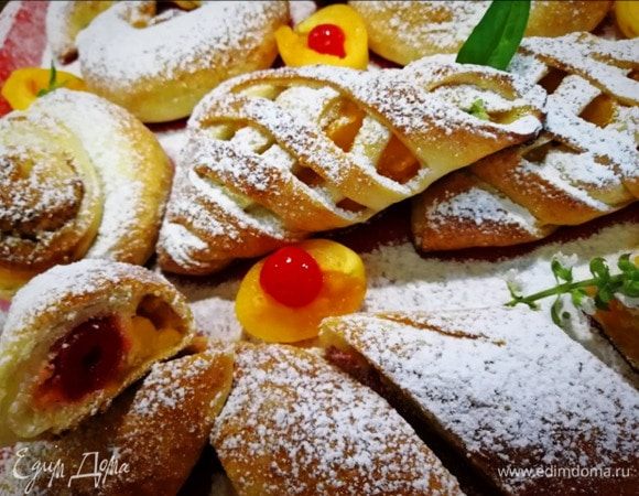 Быстрое тесто для дрожжевых булочек Быстрое тесто для дрожжевых булочек