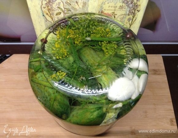 Огурцы маринованные «Крепкие орлы»