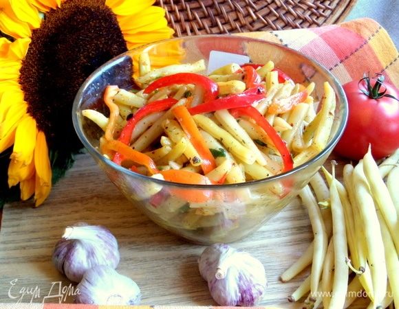 Салат из стручковой фасоли Салат из стручковой фасоли