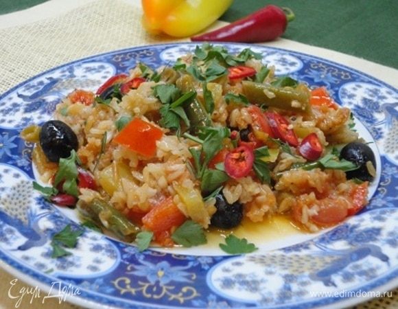 Летняя паэлья Летняя паэлья