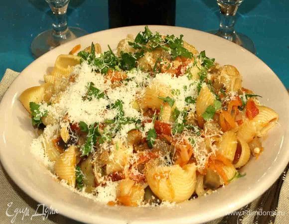 Пипе ригате с овощами