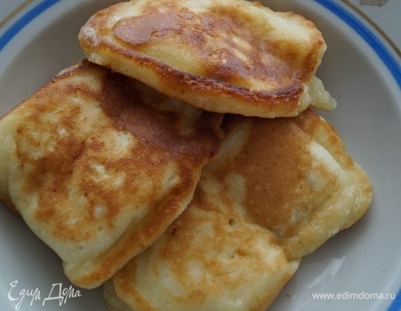 Оладьи с яблоками Оладьи с яблоками