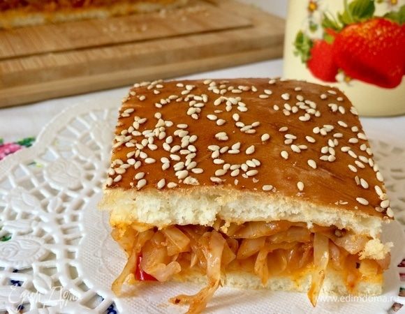 Пирог с капустой Пирог с капустой