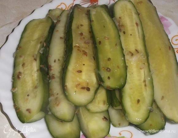 Малосольные огурчики без рассола Малосольные огурчики без рассола