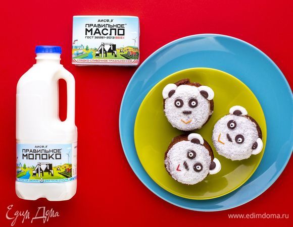 Кексы «Пандочки» Кексы «Пандочки»