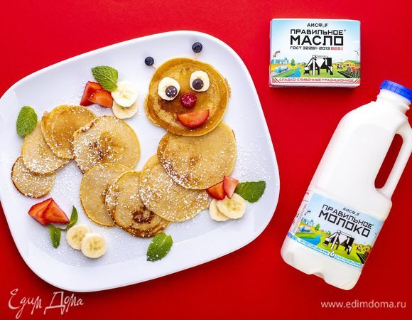 Панкейки «Гусеничка» Панкейки «Гусеничка»