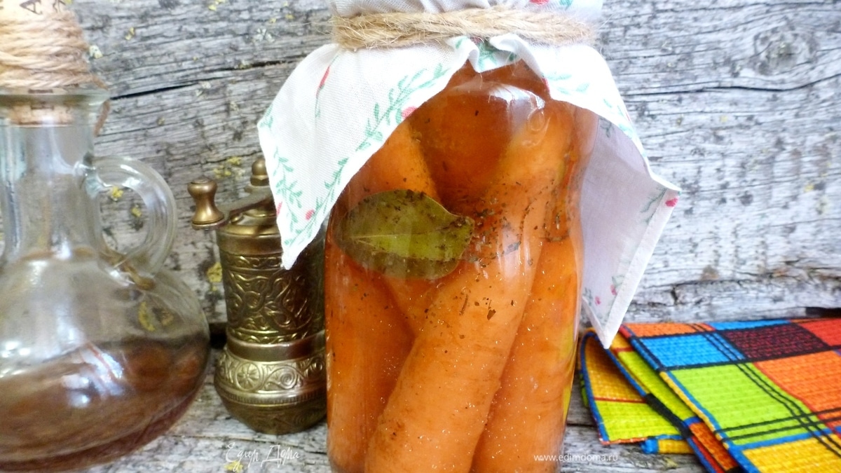 Маринованная морковь по-итальянски