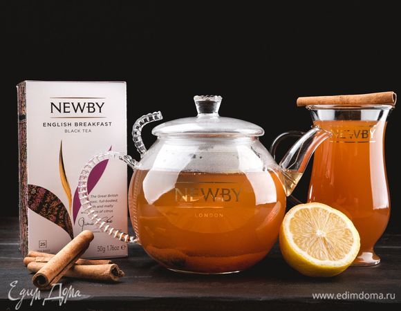 Пряный чай с имбирем