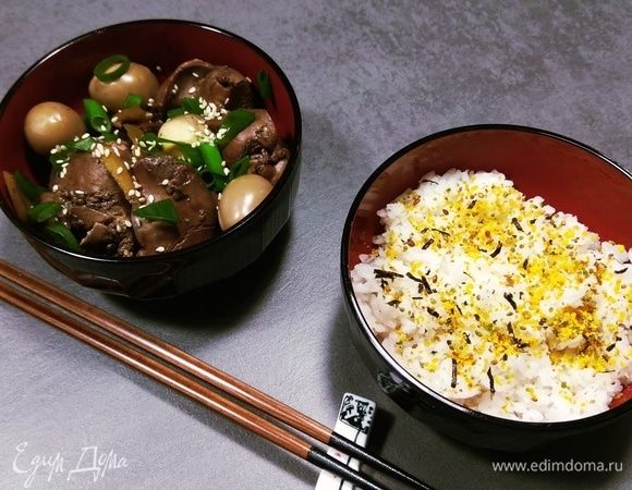 Куриная печень по-японски (рецепт японской мамы)