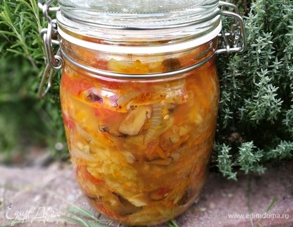 Солянка с грибами 