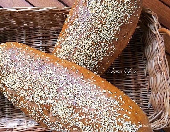 Кунжутные батоны