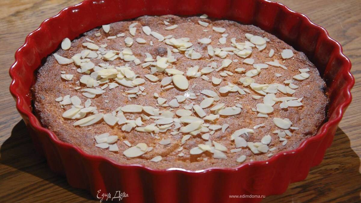 Лимонный творожник с фундуком