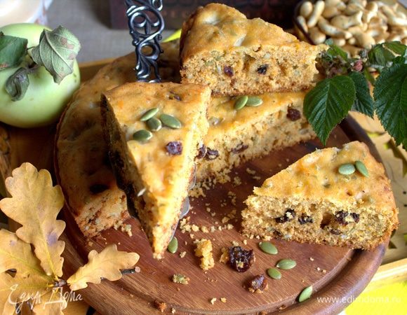 Пирог с морковью «Краски осени» Пирог с морковью «Краски осени»