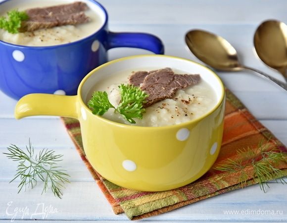 Суп-пюре из цветной капусты Суп-пюре из цветной капусты