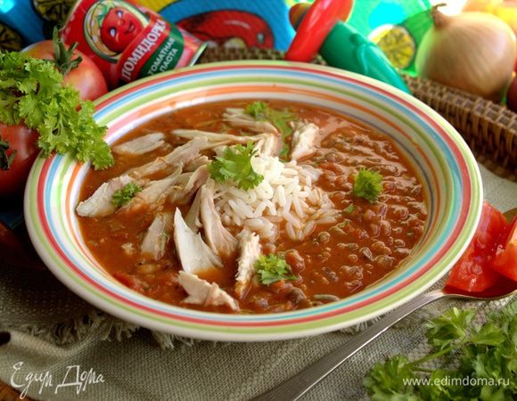 Томатная похлебка по-итальянски Томатная похлебка по-итальянски