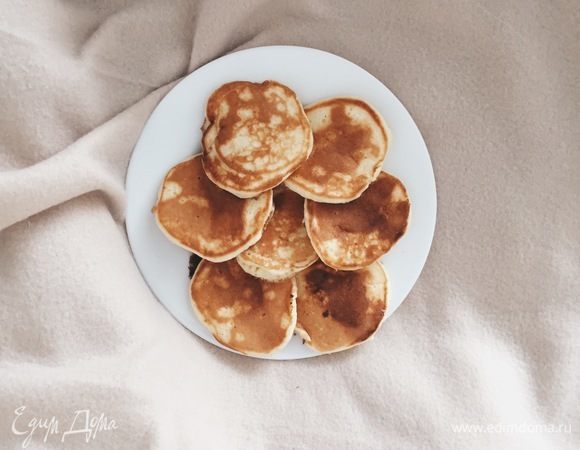 Оладьи без дрожжей, соды и разрыхлителя 