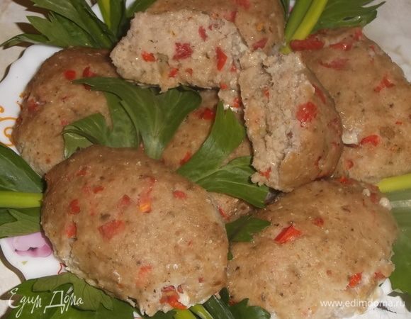 Рыбные котлеты с овощами Рыбные котлеты с овощами