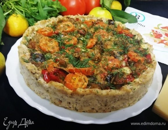 Запеканка из курицы и овощей