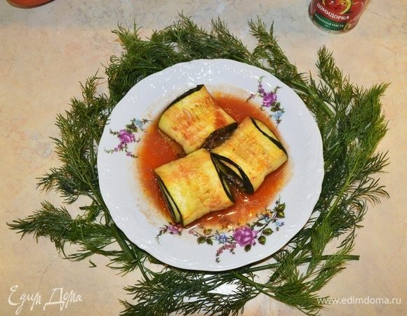 Фаршированные цукини Фаршированные цукини